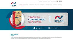 Desktop Screenshot of ciplan.com.br